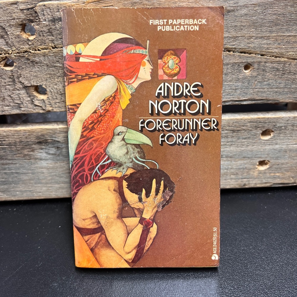Andre Norton Forerunner Foray First Paperback Edition 1973 Ace Books Sci-Fi